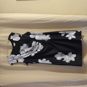 Calvin Klein floral sheath dress
